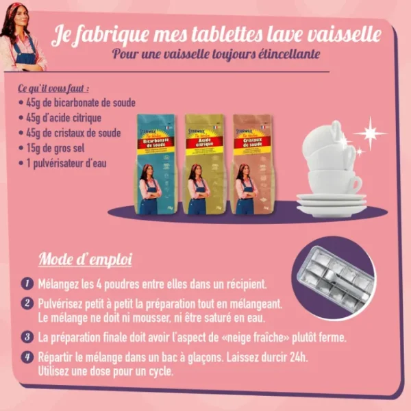 Acide citrique 1KG Fabulous, Starwax