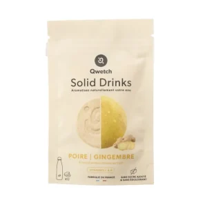 Aromatisation Solid Drinks Poire Gingembre, Qwetch