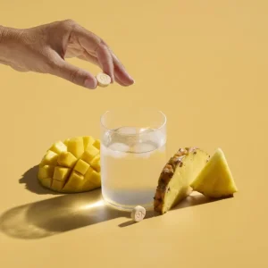 Aromatisation Solid Drinks Ananas Mangue, Qwetch