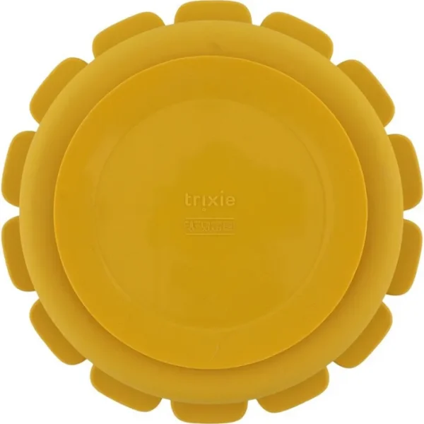 Assiette compartiments silicone avec ventouse Mr Lion, Trixie