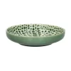 Assiette creuse 20 cm Lotus vert, Pomax