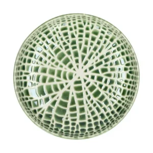 Assiette creuse 20 cm Lotus vert, Pomax
