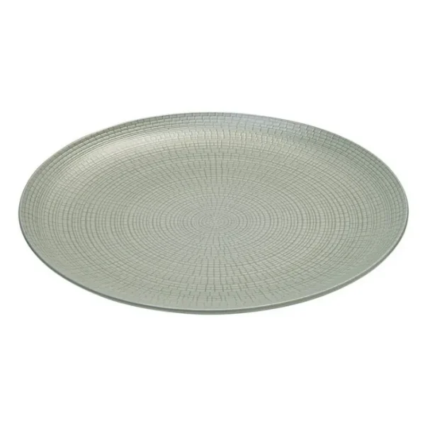 Assiette de présentation Modulo Nature Jade, Degrenne Paris