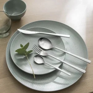 Assiette de présentation Modulo Nature Jade, Degrenne Paris