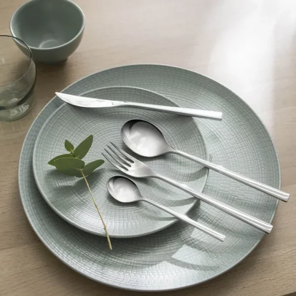 Assiette de présentation Modulo Nature Jade, Degrenne Paris