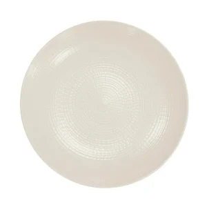Assiette dessert Modulo Nature Kaolin, Degrenne Paris