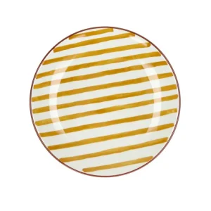 Assiette Mykonos jaune, Pomax