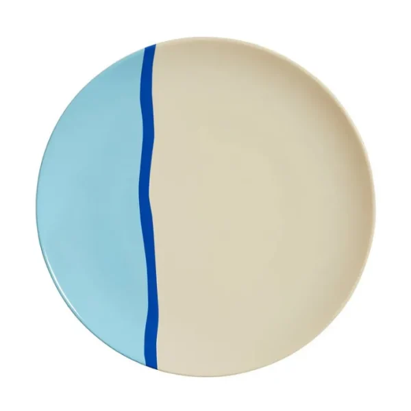 Assiette Plate 26 cm Destination Mer, Degrenne Paris