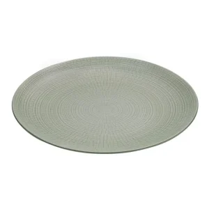 Assiette plate Modulo Nature Jade, Degrenne Paris