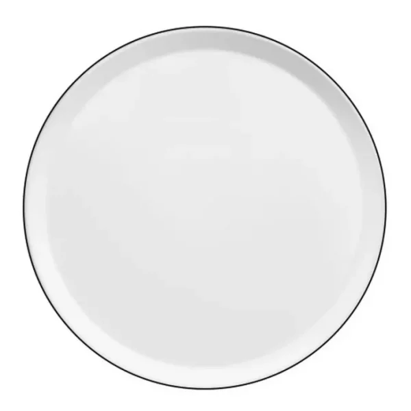 Assiette plate Yaka Noir, Médard de Noblat