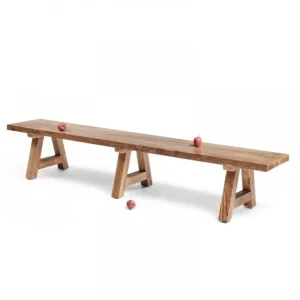 Banc en teck 250 x 42 cm Cantina, Manufactori