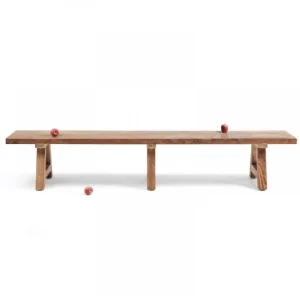 Banc en teck 250 x 42 cm Cantina, Manufactori
