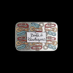 Boîte à élastiques Nattes, Derrière la porte