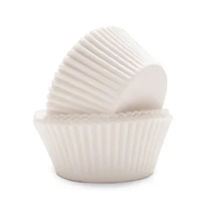 Boîte de +/- 36 caissettes blanches, Scrapcooking