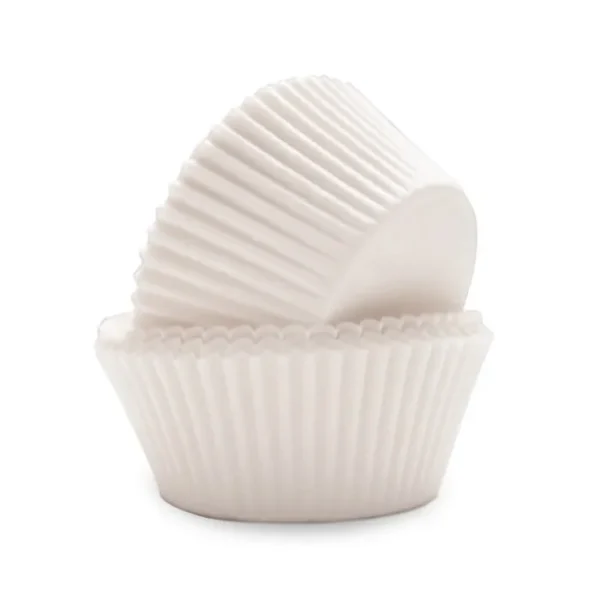 Boîte de +/- 36 caissettes blanches, Scrapcooking