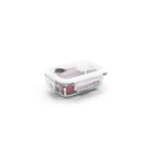 Boîte rectangulaire en verre 400 ml, Pebbly