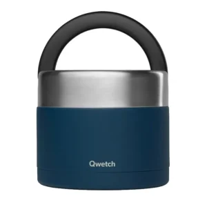 Boîte repas isotherme Granite bleu, Qwetch