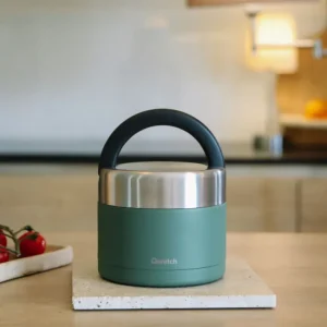 Boîte repas isotherme Granite Kaki, Qwetch