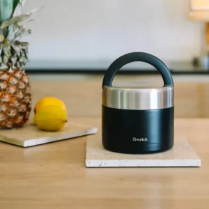 Boîte repas Isotherme Noir, Qwetch