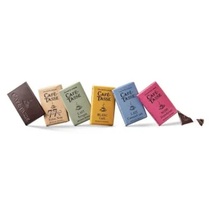Boîte Tubo de 40 mini-tablettes assorties, Café Tasse