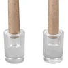 Bougeoir verre 6 cm, Rasteli