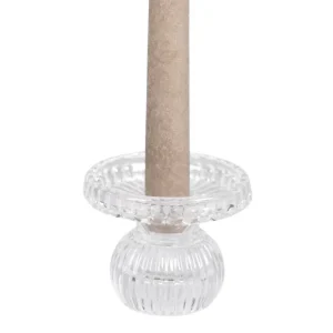 Bougeoir verre Comtesse, Rasteli