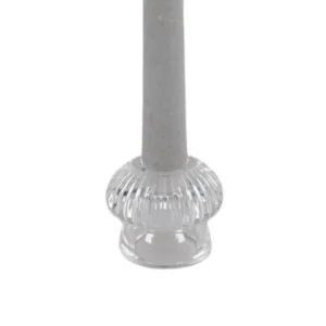 Bougeoir verre Méduse, Rasteli