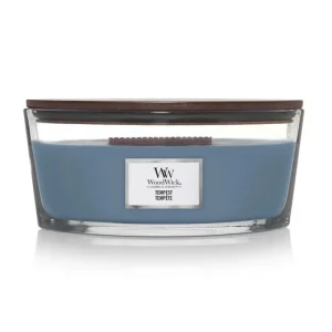 Bougie Ellipse parfumée Tempête, Woodwick