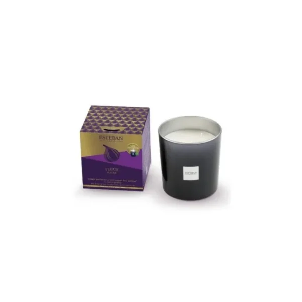 Bougie parfumée 450 gr Figue Noire, Esteban