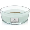 Bougie parfumée Ellipse Bois de Sauge, Woodwick