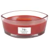Bougie parfumée Ellipse Chaï à la cannelle, Woodwick