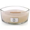 Bougie parfumée Ellipse Miel Blanc, Woodwick