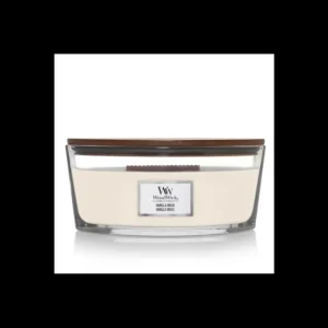 Bougie parfumée Ellipse Vanille Musc, Woodwick