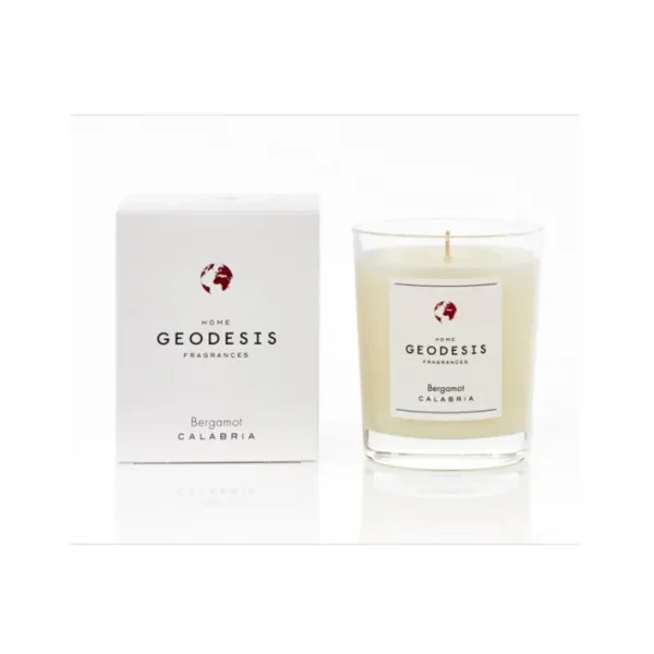 Bougie parfumée 180g Bergamote, Geodesis