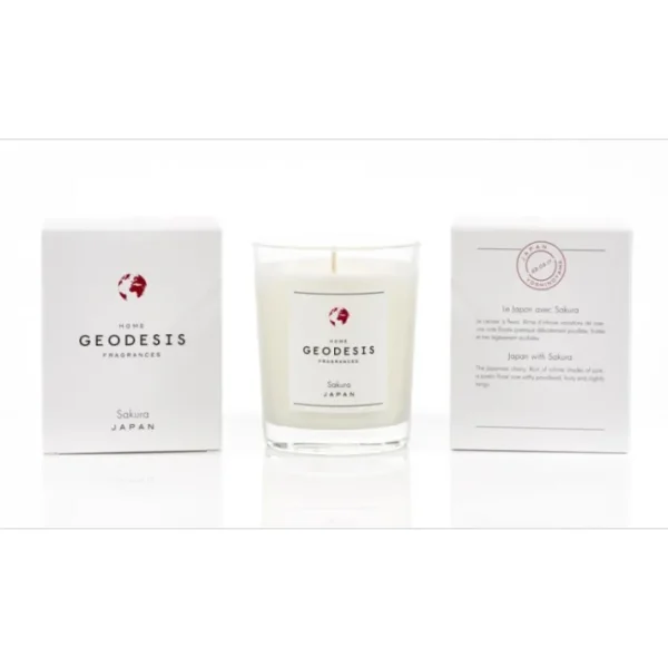 Bougie parfumée 180g Sakura, Geodesis