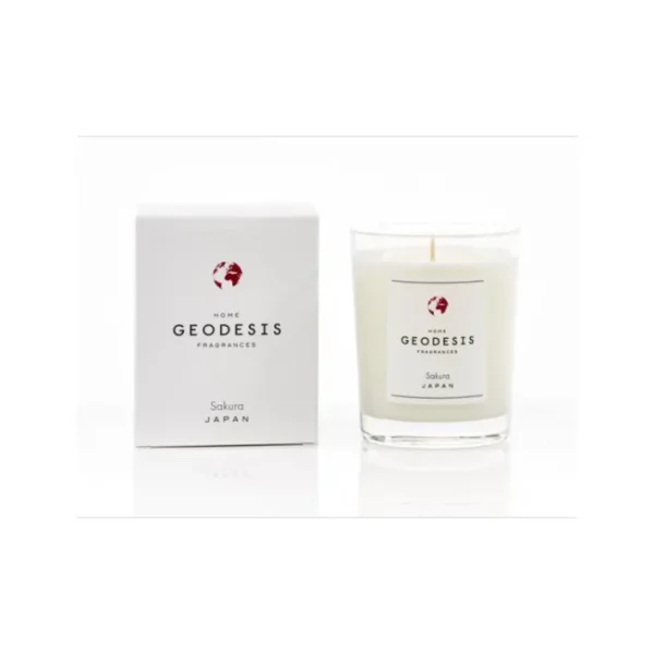 Bougie parfumée 180g Sakura, Geodesis