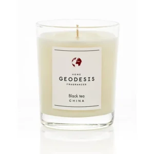 Bougie parfumée 180g Thé Noir, Geodesis