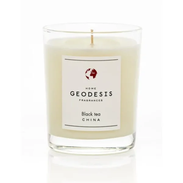 Bougie parfumée 180g Thé Noir, Geodesis