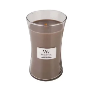 Bougie Parfumée Sable et Bois Flotté, Woodwick