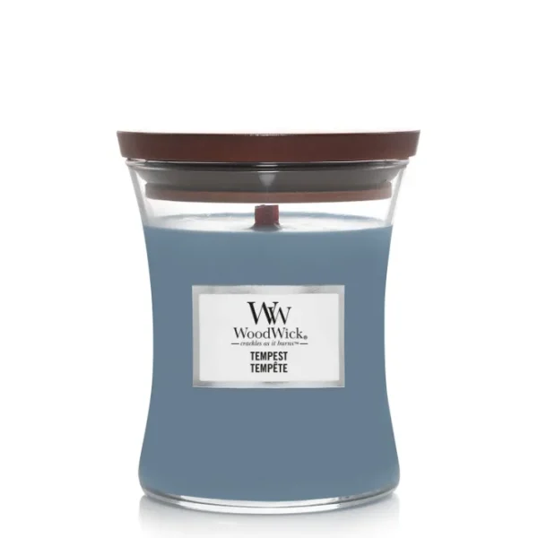 Bougie parfumée Tempête, Woodwick