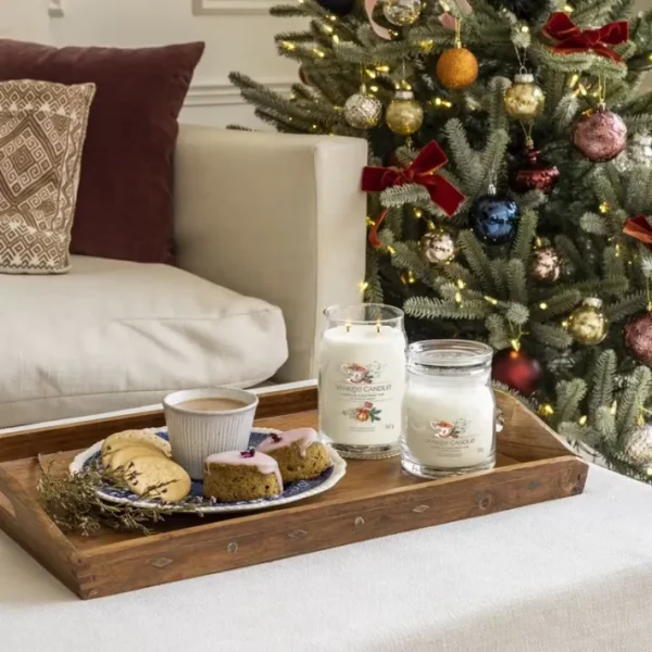 Bougie parfumée Thé de Noël à Londres, Yankee Candle
