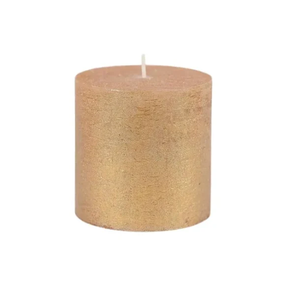Bougie Rustique cylindrique 9 cm, Rasteli