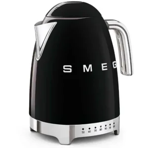 Bouilloire réglable années 50 Noir, SMEG