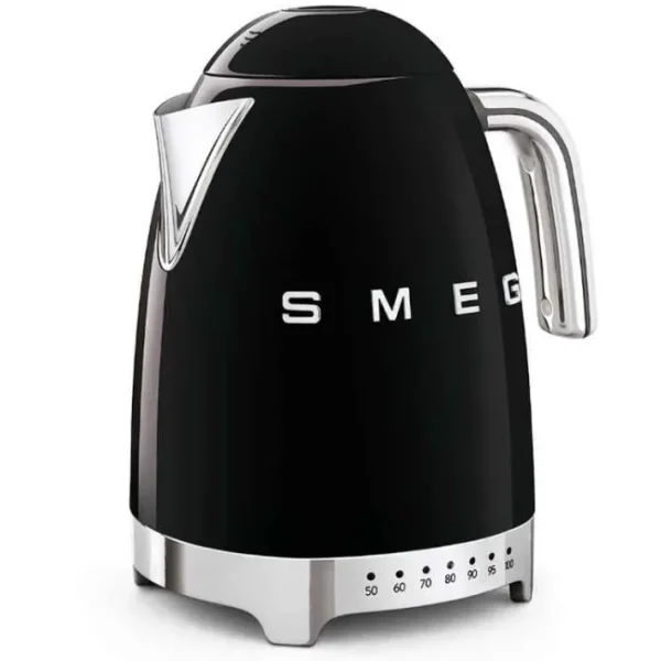 Bouilloire réglable années 50 Noir, SMEG
