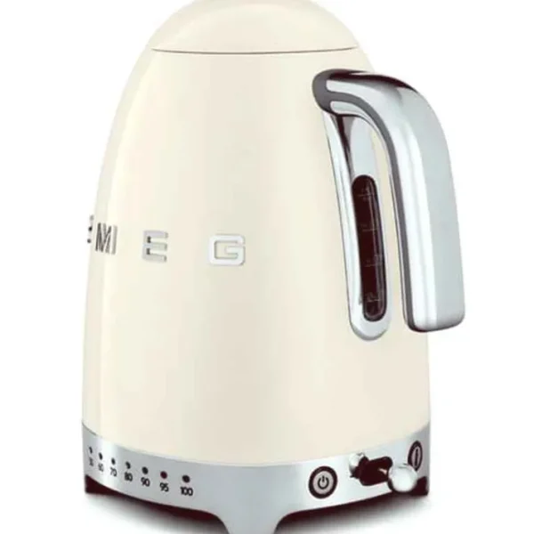Bouilloire réglable années 50 Crème, SMEG