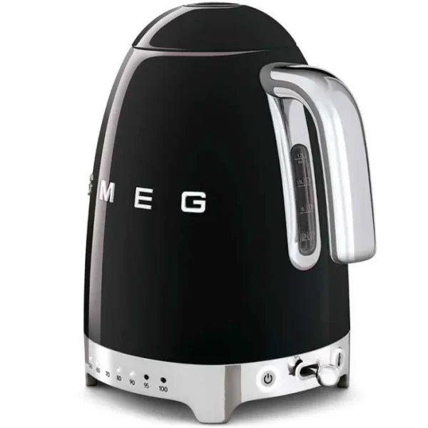 Bouilloire réglable années 50 Noir, SMEG