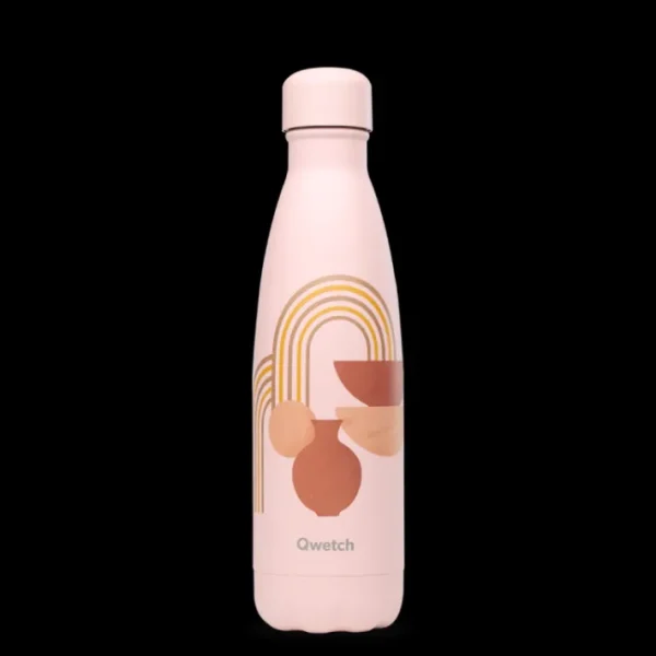 Bouteille Isotherme Abstract Sunshine 500 ml, Qwetch