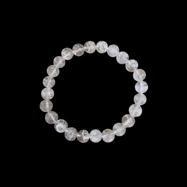 Bracelet Cristal de Roche craquelé, Koukouma & Co