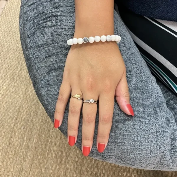 Bracelet Howlite, Koukouma & Co