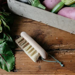Brosse à légumes 2 duretés Hêtre, Andrée Jardin